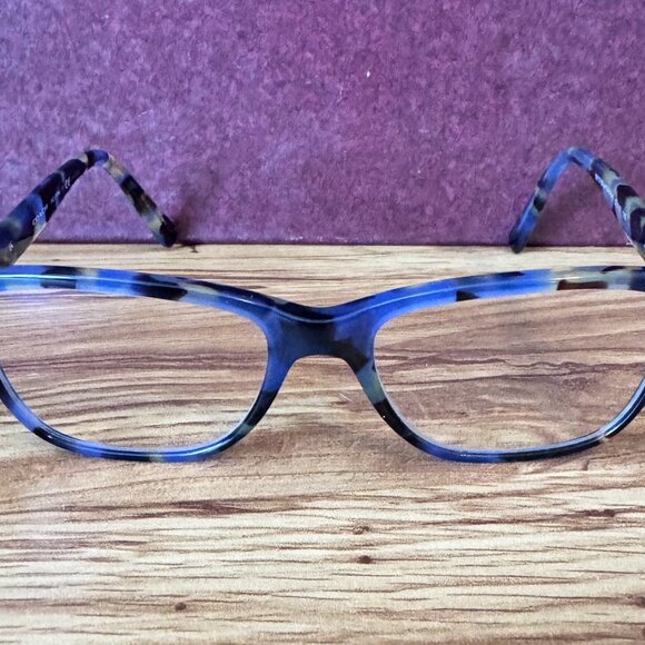 COACH Blue Tortoise Eyeglass Frames w/ Case | HC6154 5613 - Picture 5 of 10